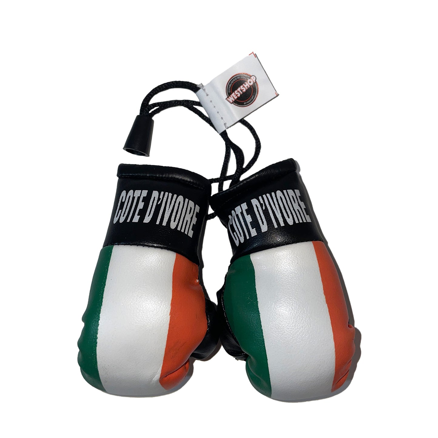 Costa do Marfim mini luvas de boxe
